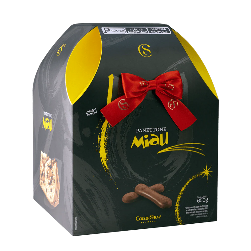 Panetone Clássico Miau 650g