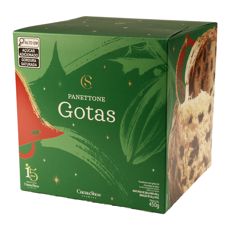 Panetone de Gotas 450g
